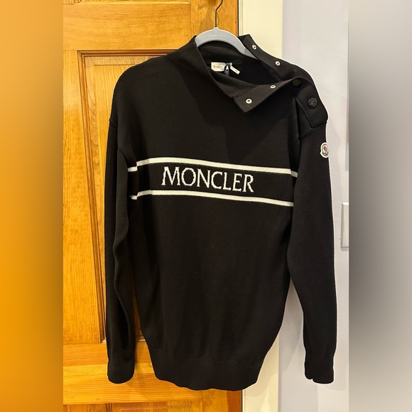 Moncler Collo Alto Tricot T-Neck Sweater Size M - NWT & Authenticated - Picture 2 of 15